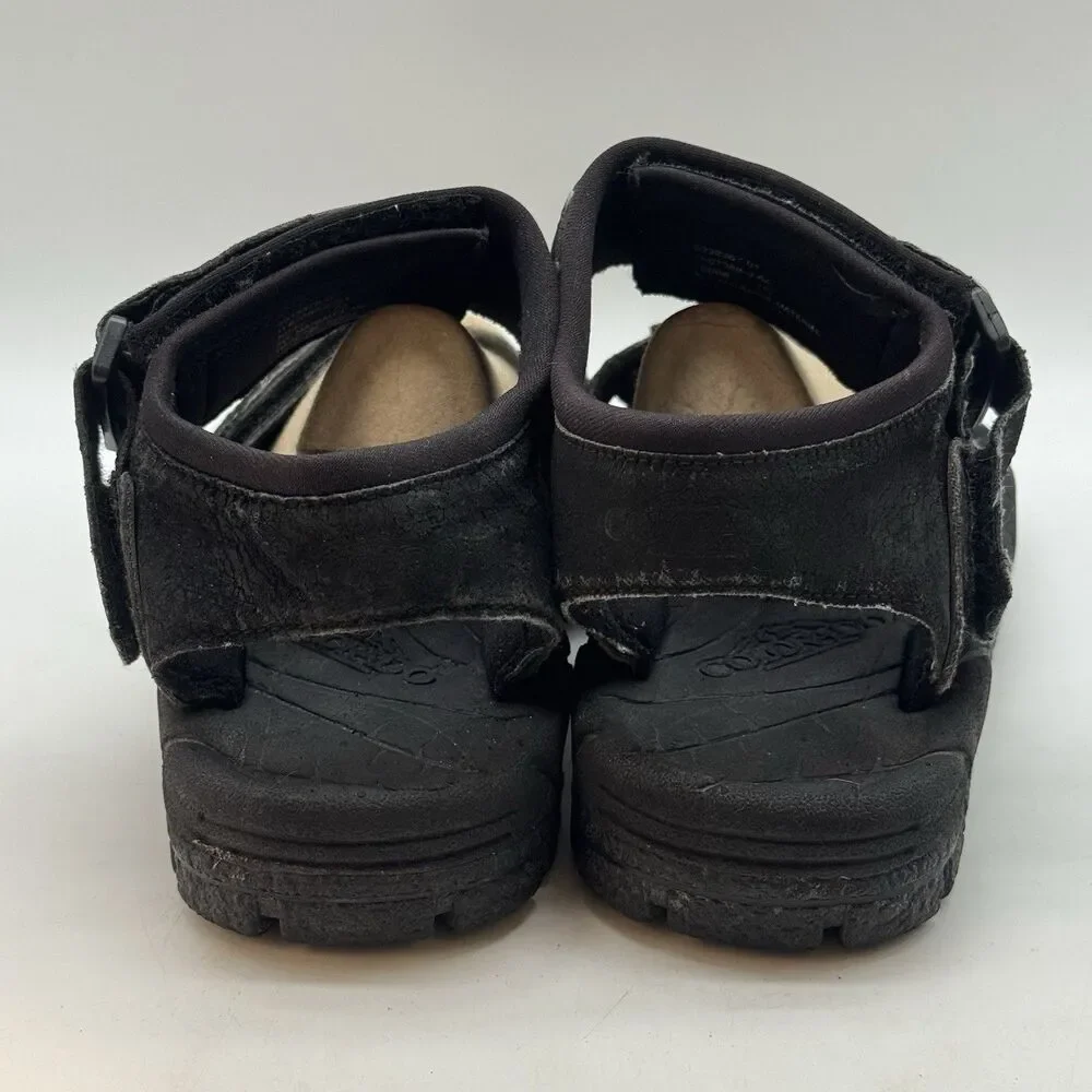 Colorado Hiking Water Sports Sandals Men's 11D Black Hook & Loop Adjustable Shoe